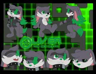 Oliver the 'Bio-Bunny' Reference Sheet 2023 (NMA)
