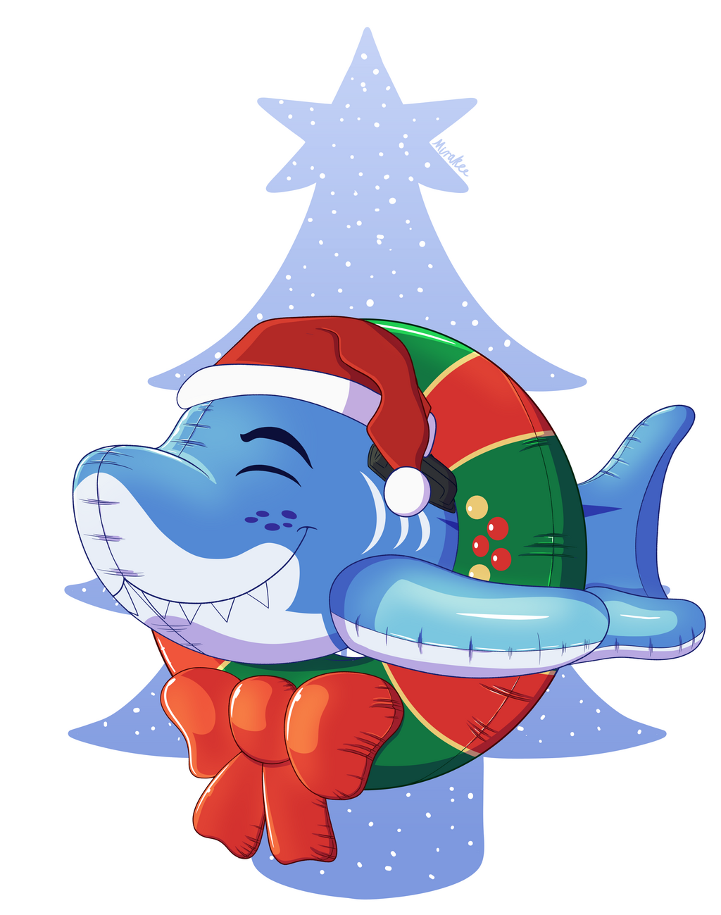 Most recent image: Friendly Christmas Shark