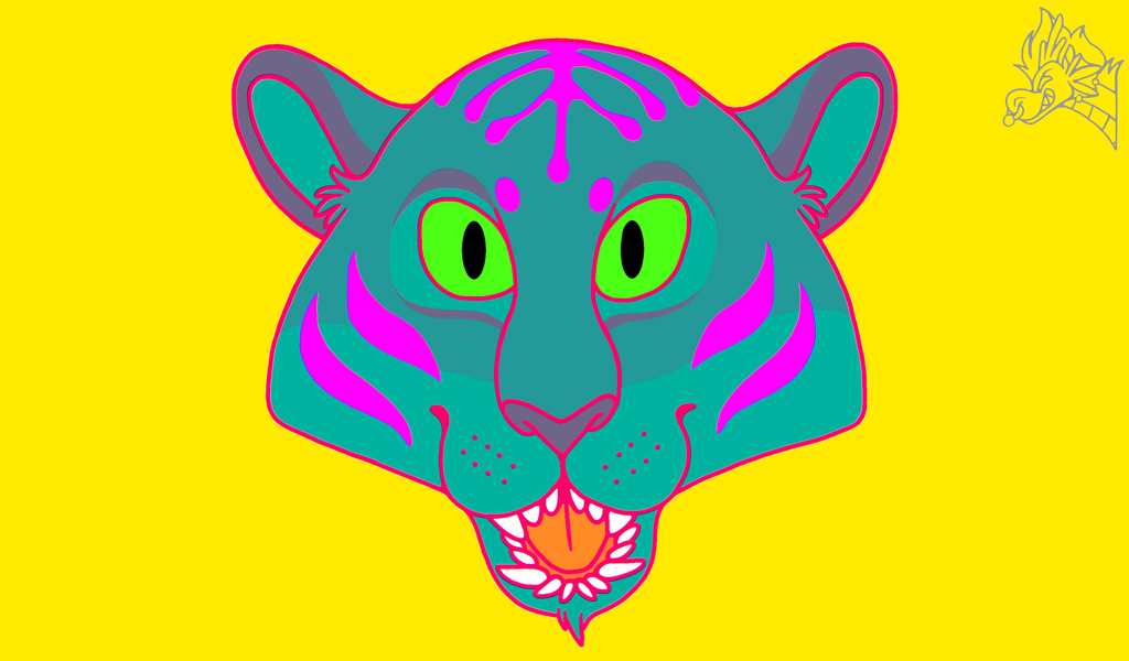 Psychedelic Tiger 