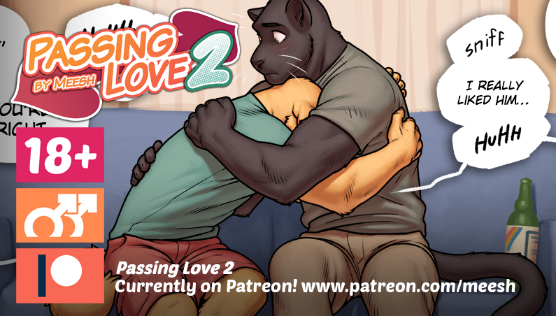 Most recent image: "Passing Love 2 | Page 25" is up on my Patreon!