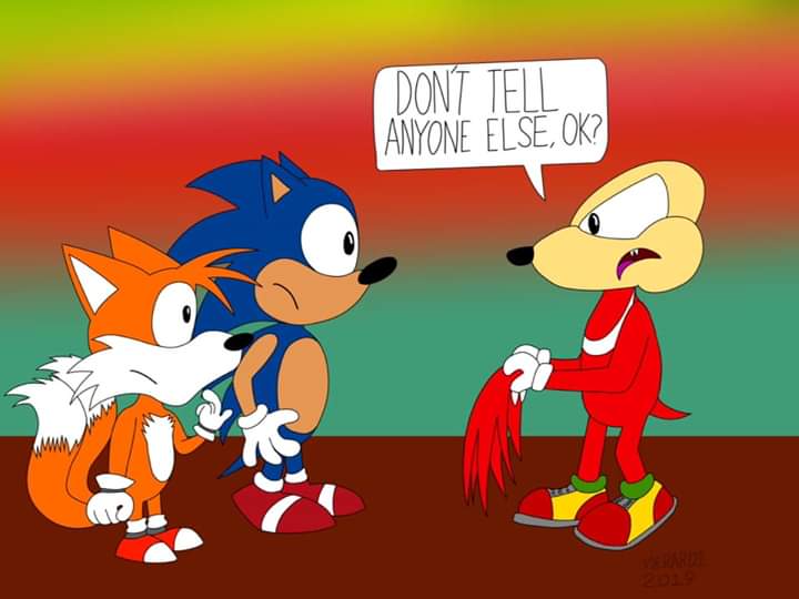 Secret About Knuckles's Hairdoo Exposed