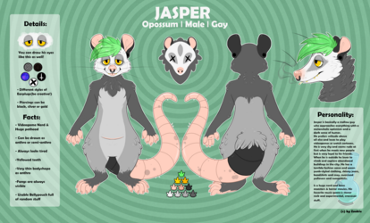 Jasper New Look, Name & Charsheet