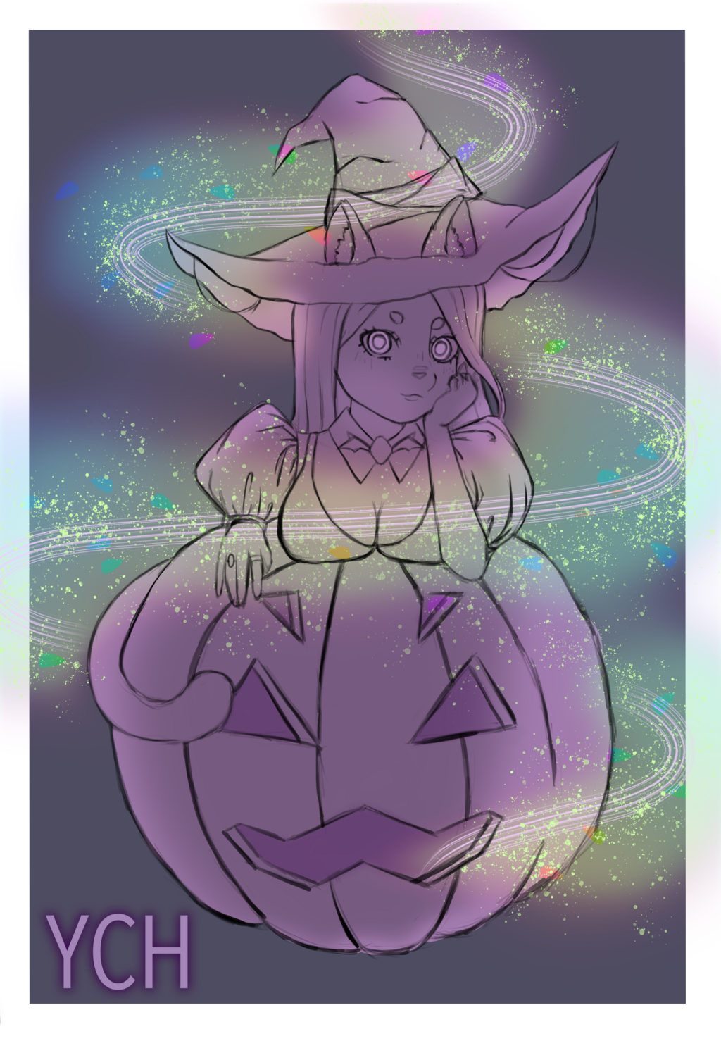Most recent image: HALLOWEEN YCH