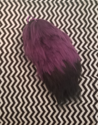 Purple "Fox" Tail