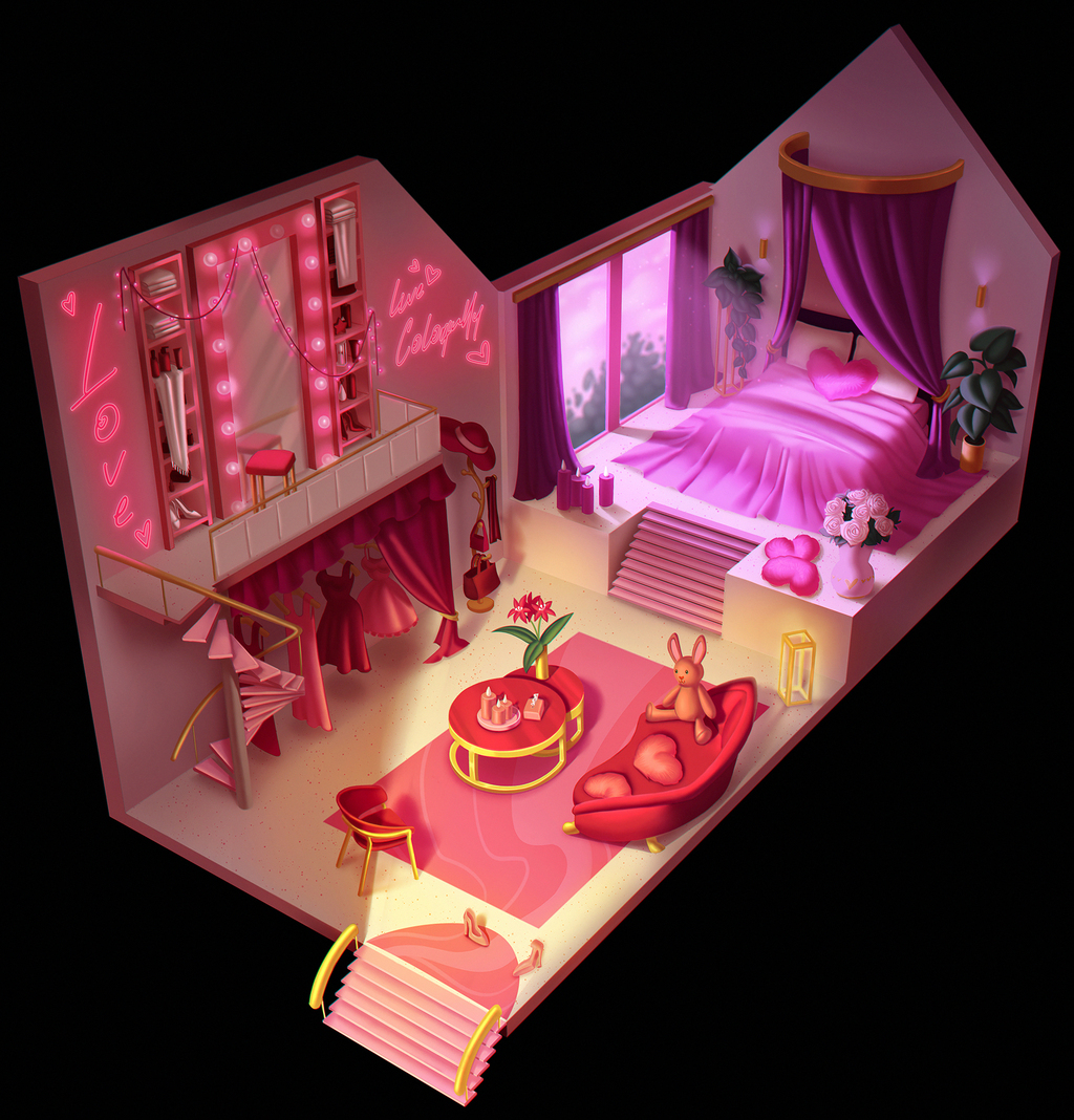 Most recent image: Cassie's room