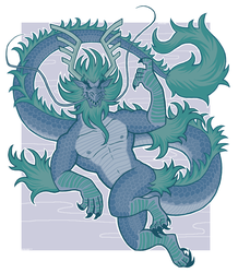 Bluegreen Dragon