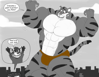 Sketchmission: Big Tiger Dad