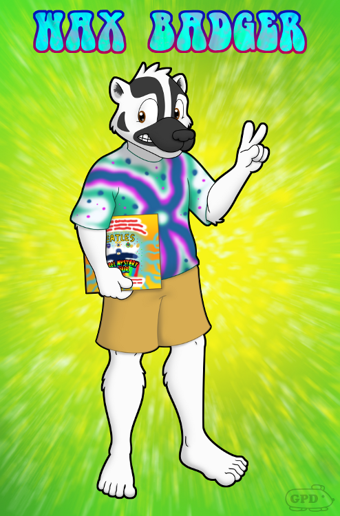 Wax Badger's shirt of grooviness
