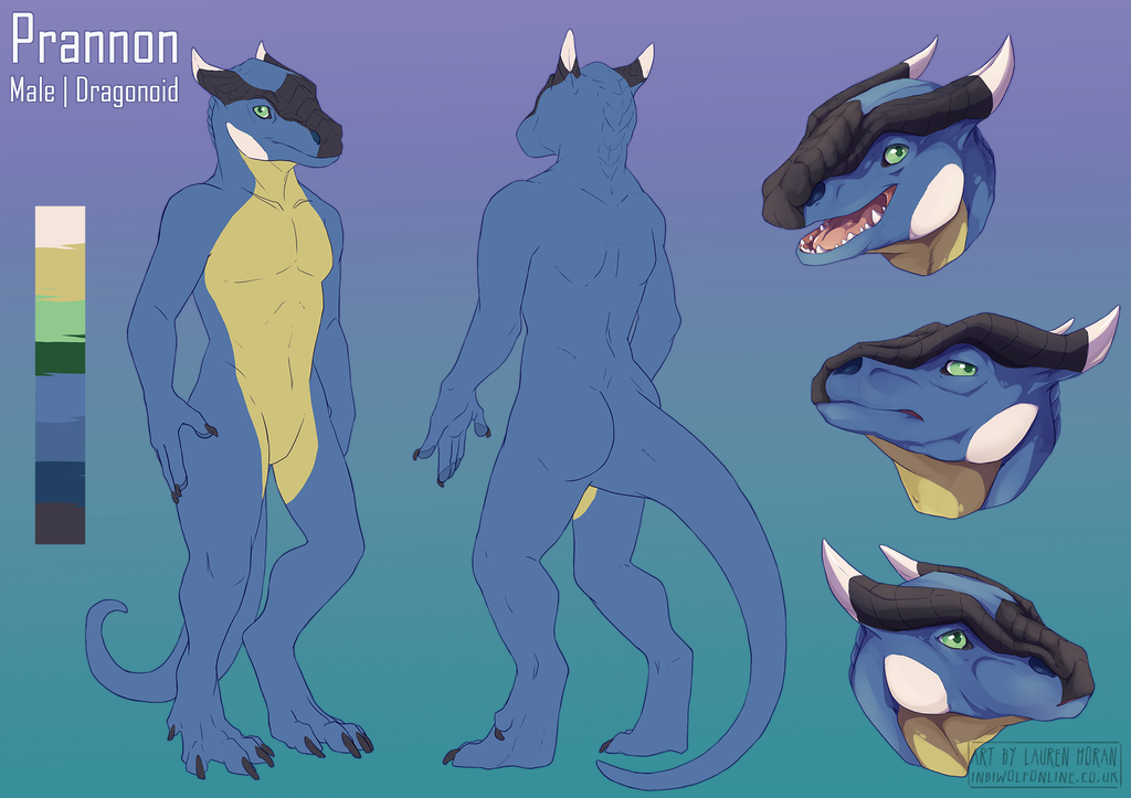 Most recent image: Prannon Ref Sheet - by IndiWolf