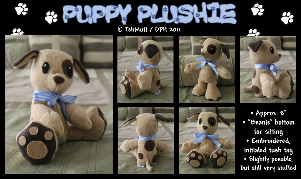 [Older Arts] Puppy Plushie