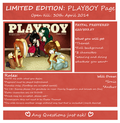 LIMITED EDITION: "PLAYBOY Page"