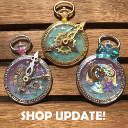 Shop Update! - Sparkly Pocket Watches