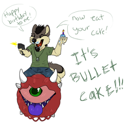I SAID EAT YOUR F*CKING CAKE!!!