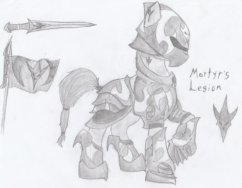 Martyr's Legion Pony Armor