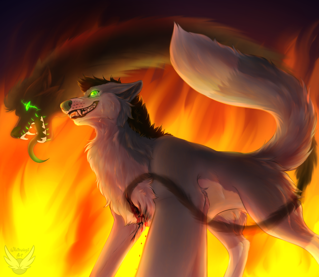 Inside the Fire - Redraw and Speedpaint