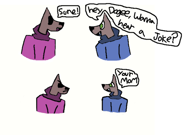 Most recent image: Dogee and Nathan Comic!