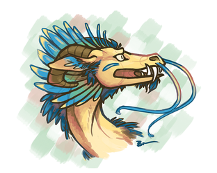 Head Sketch - Eastern Dragon