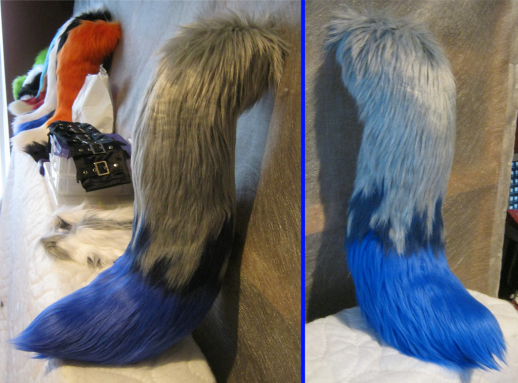 Most recent image: :CO: Aura.Redwood's flamey wolf tail