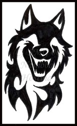 Werewolf tribal 3 (Grin)