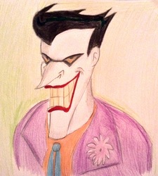 Batman animated series Joker artwork