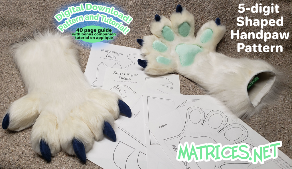 Most recent image: New Pattern and Tutorial! 5-digit Handpaws