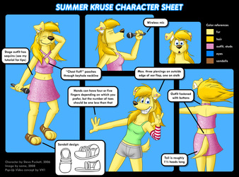 Summer Kruse character sheet