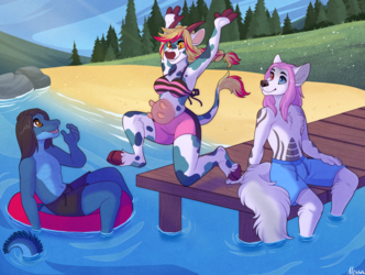 At the Lake - Commission
