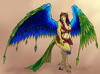 Hipster Monstergirl Project: Simurgh