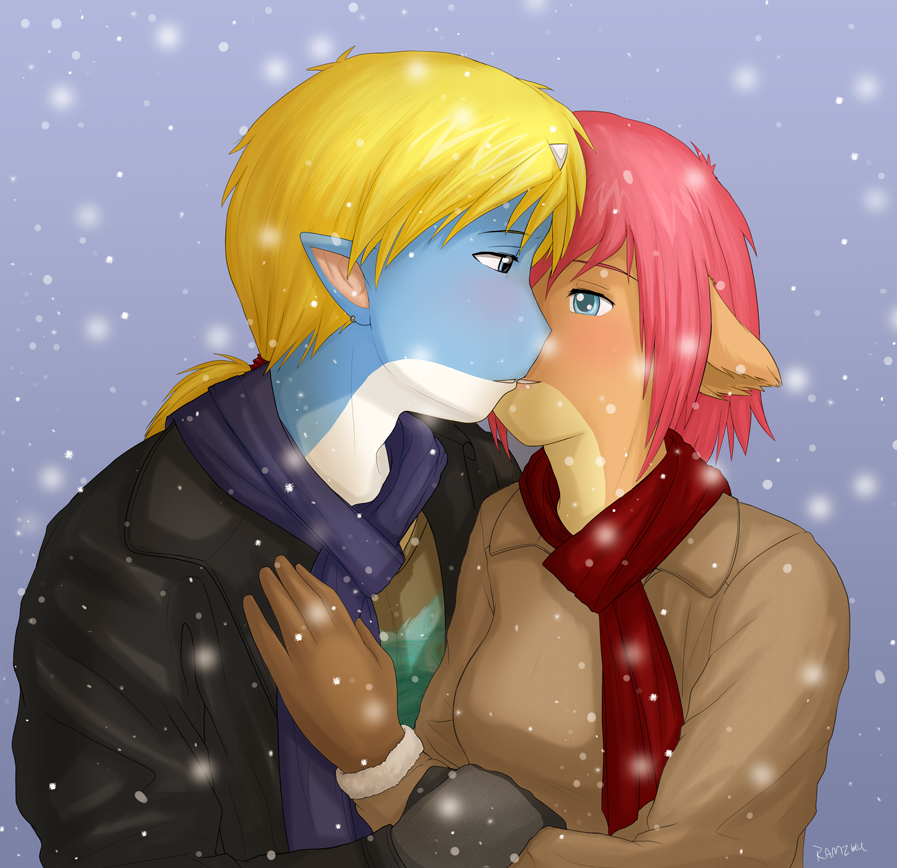 Winter's last kiss