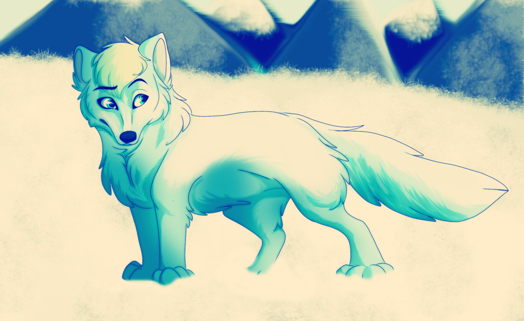 Snowy Fox [ Commission ]