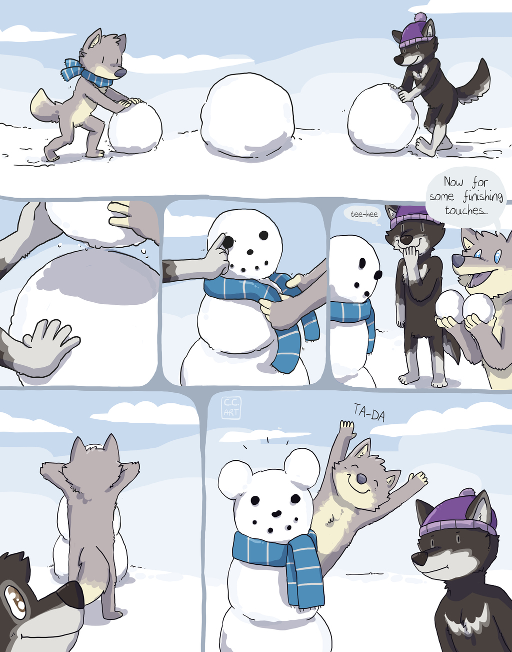Misleading Snowballs [comic]