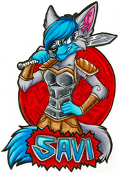 Savi Wolf Badge (MFF 2015)