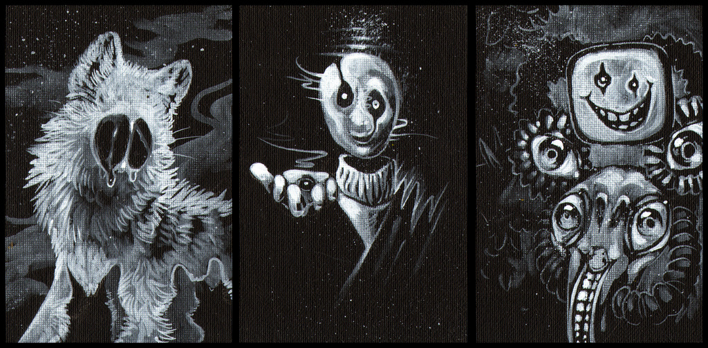 Triptych of the Dark Underground