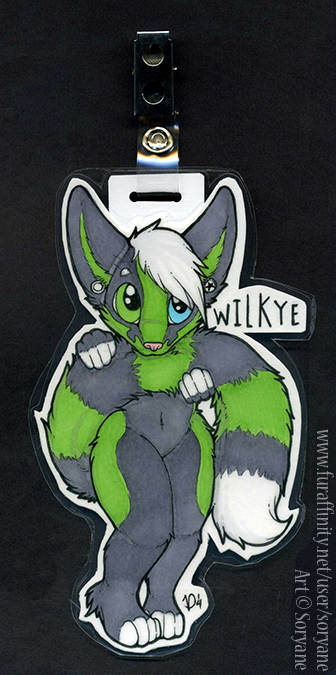 Wilkye - Chibi Badge