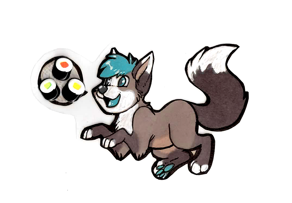 Sushi Badge - by AC