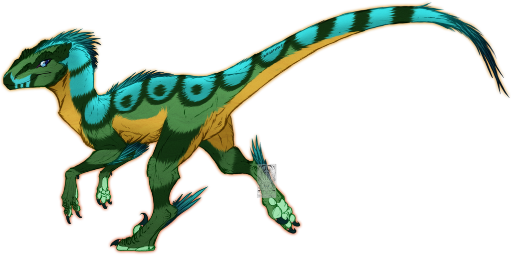 Colored Sketch Comish - Wyraptor