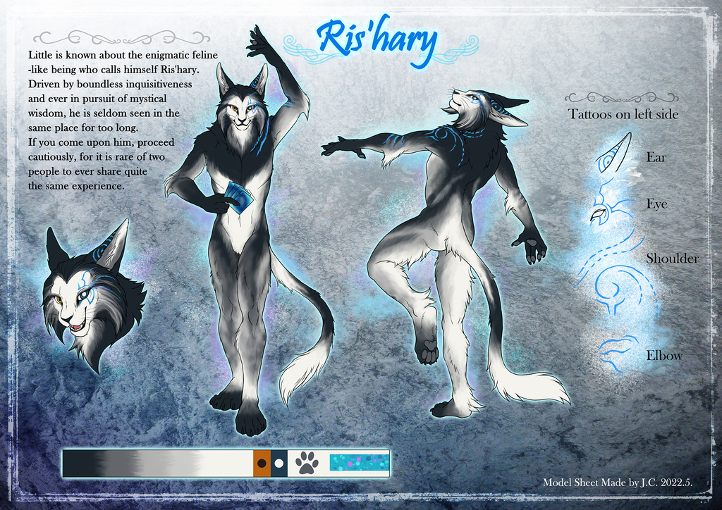 Most recent image: Ris'hary Model Sheet