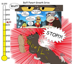 Buff Fanart Growth Drive: Mr. Wolf $630