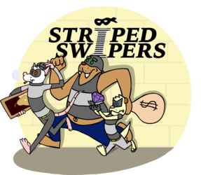 Striped Swipers Logo Test