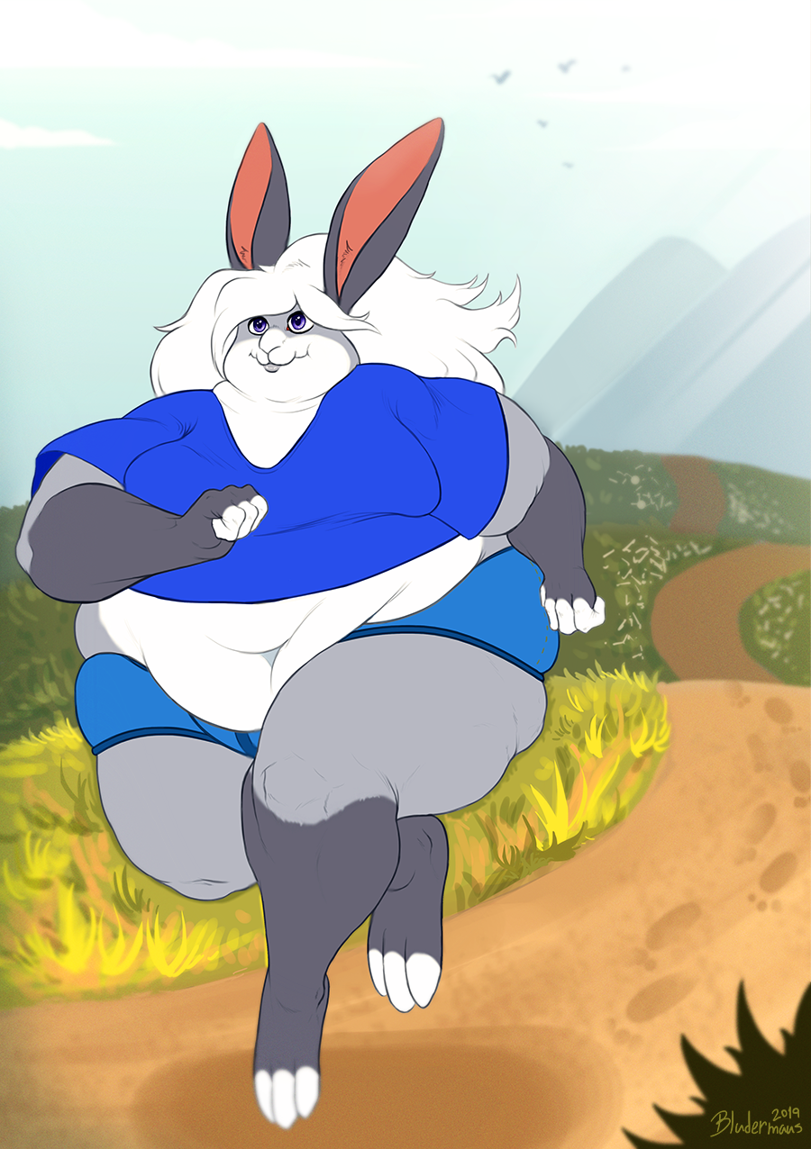 [Commission] Bunny Hopping