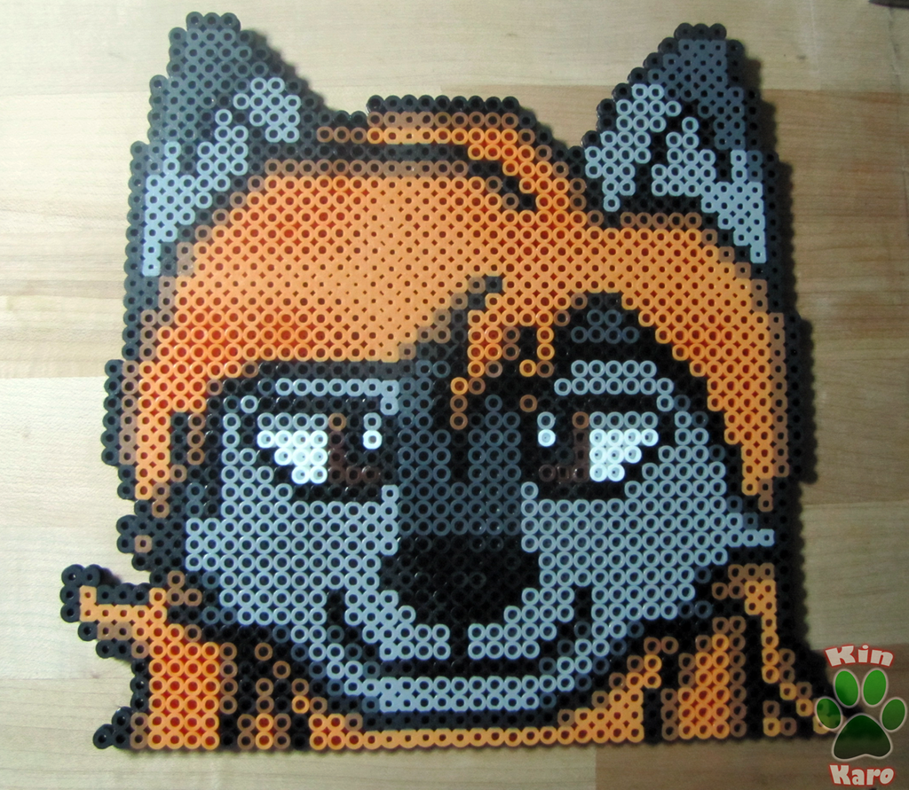 [COMMISSION] Rydell Simple Perler Bead Badge