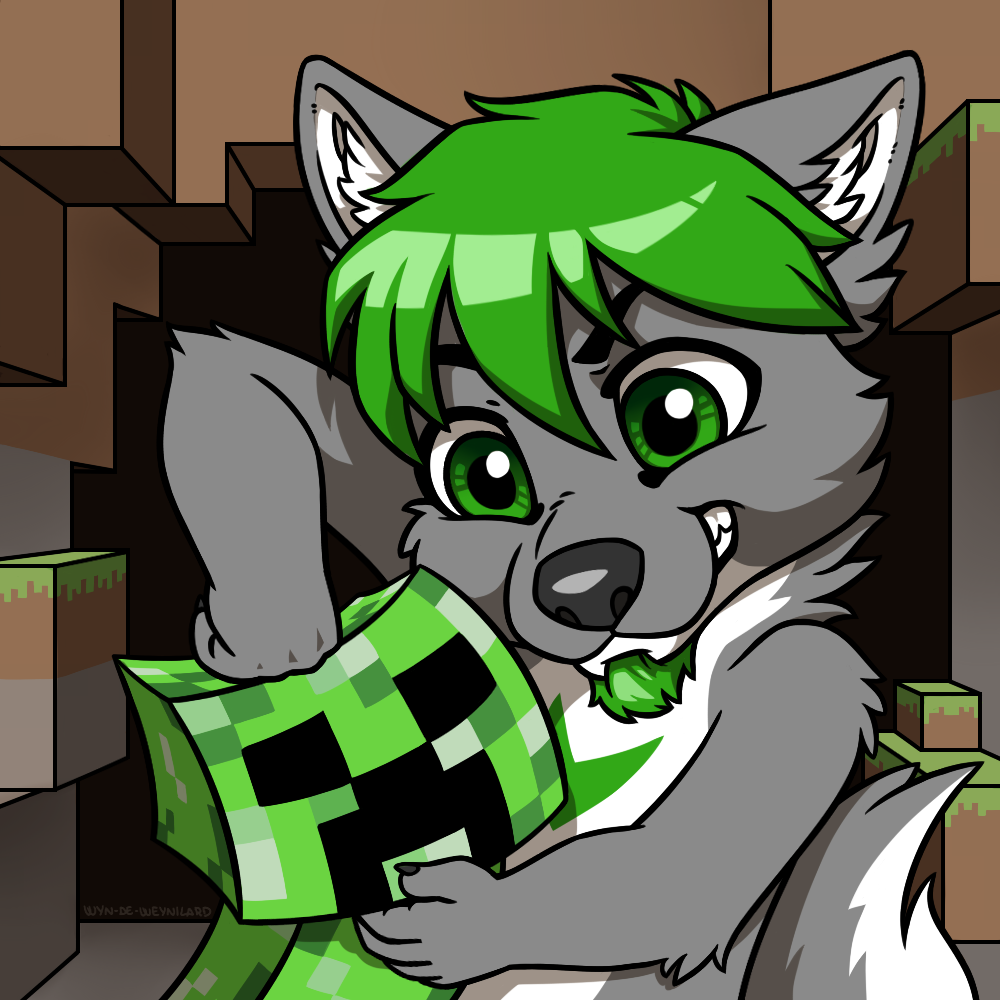 Creeper Noogie!! - Commission