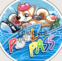 patch circle Pool pass s