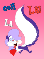 Lovestruck Fifi goes "Ooh La La"
