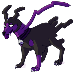 look at this purple zydog