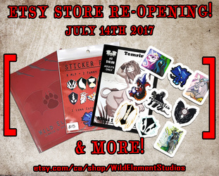Etsy Store RE-OPENING FRIDAY