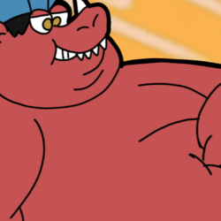 Belly poke dragon big fat