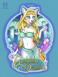 Golden Druid Badge