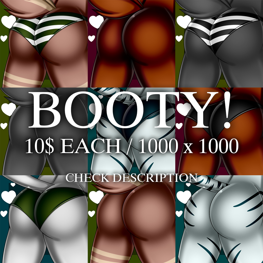 BOOTY ICON COMMISSIONS! [15 Slots]