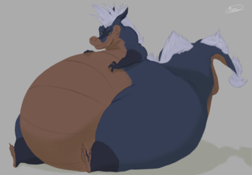Faudka's Greedy Big Bellied Dragon